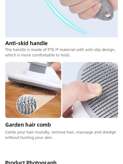 Automatic Pet Hair Remover Comb