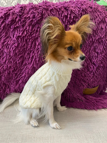 Turtleneck Sweater for Small Dogs and Cats