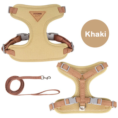 Adjustable Chest Strap Harness & Leash for Small Pets