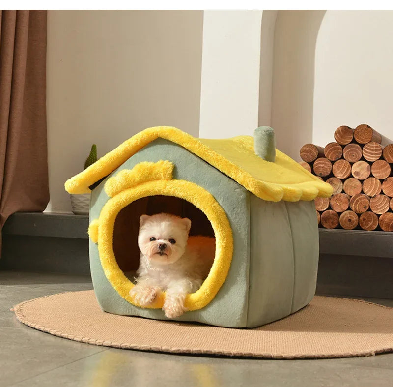 Cozy Foldable Pet Den