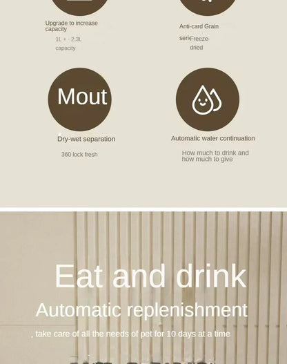 Automatic Food & Water Bowl