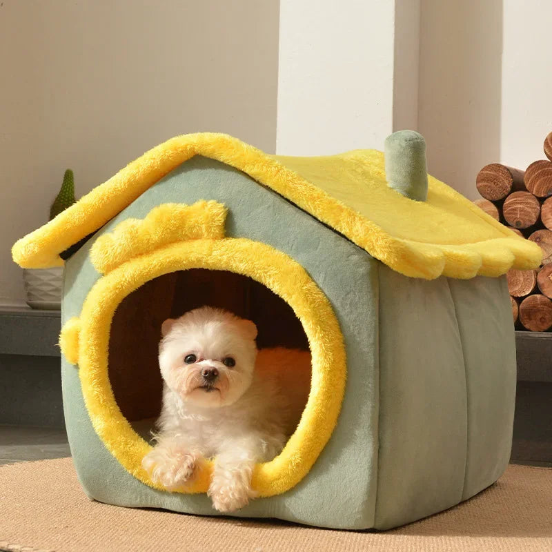 Cozy Foldable Pet Den