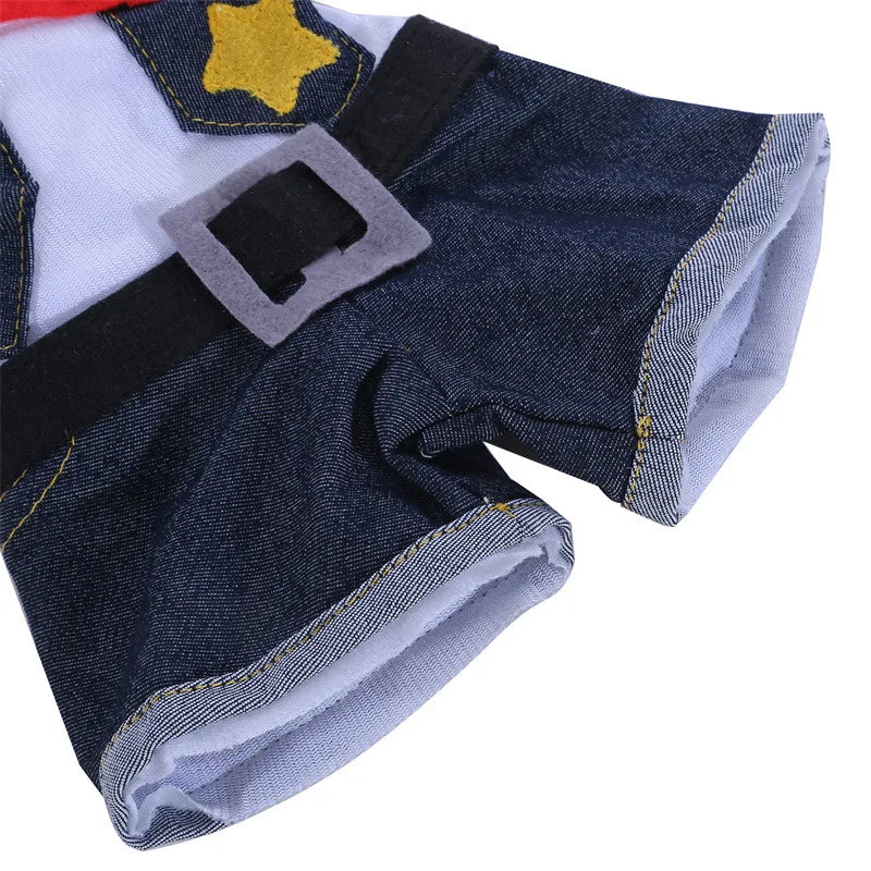 Cowboy Jeans Hoodie Costume for Pets