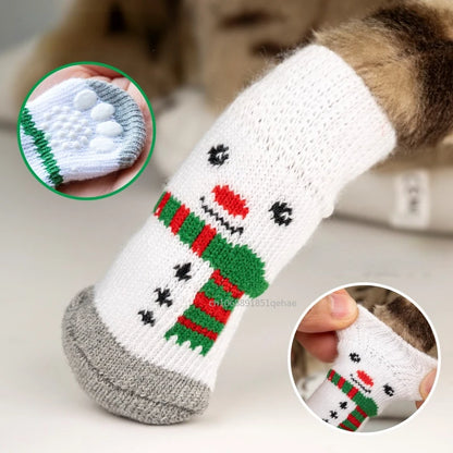 Non-Slip Holiday Socks for Pets