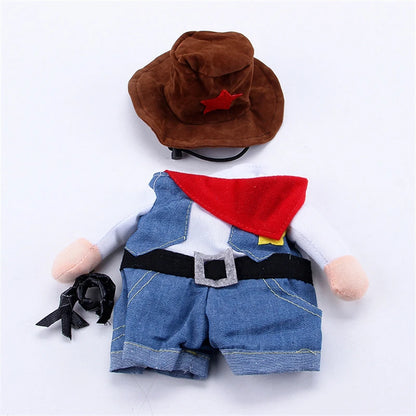 Cowboy Jeans Hoodie Costume for Pets