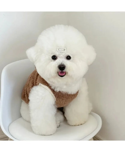 Plush Bear Sweater – Warm Winter Coat for Dogs