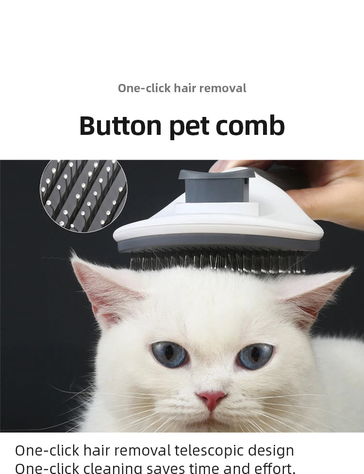 Automatic Pet Hair Remover Comb