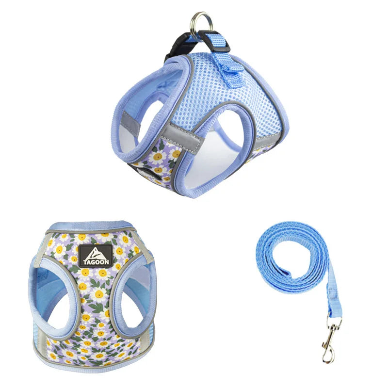 No-Pull Reflective Dog Harness & Leash Set