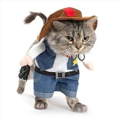 Cowboy Jeans Hoodie Costume for Pets