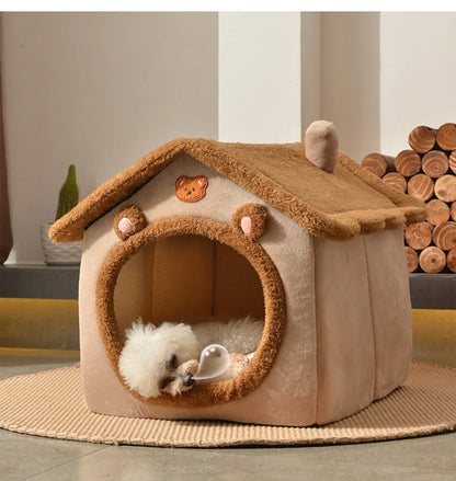 Cozy Foldable Pet Den