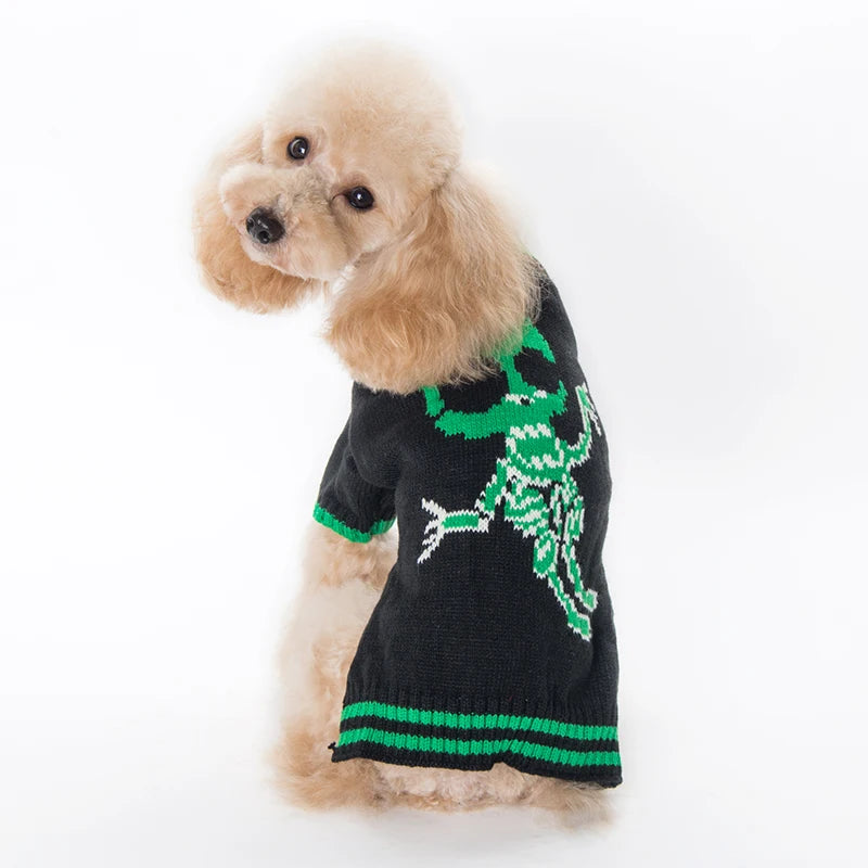 Halloween Pet Sweater: Cozy Costumes for Dogs & Cats