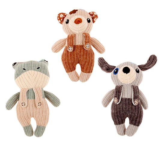 3-Pack Animal Plush Toy