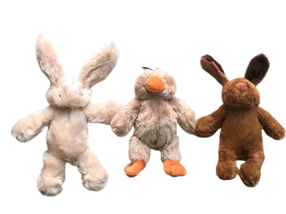 3-Pack Bunny Plush Toy