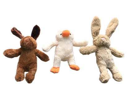 3-Pack Bunny Plush Toy