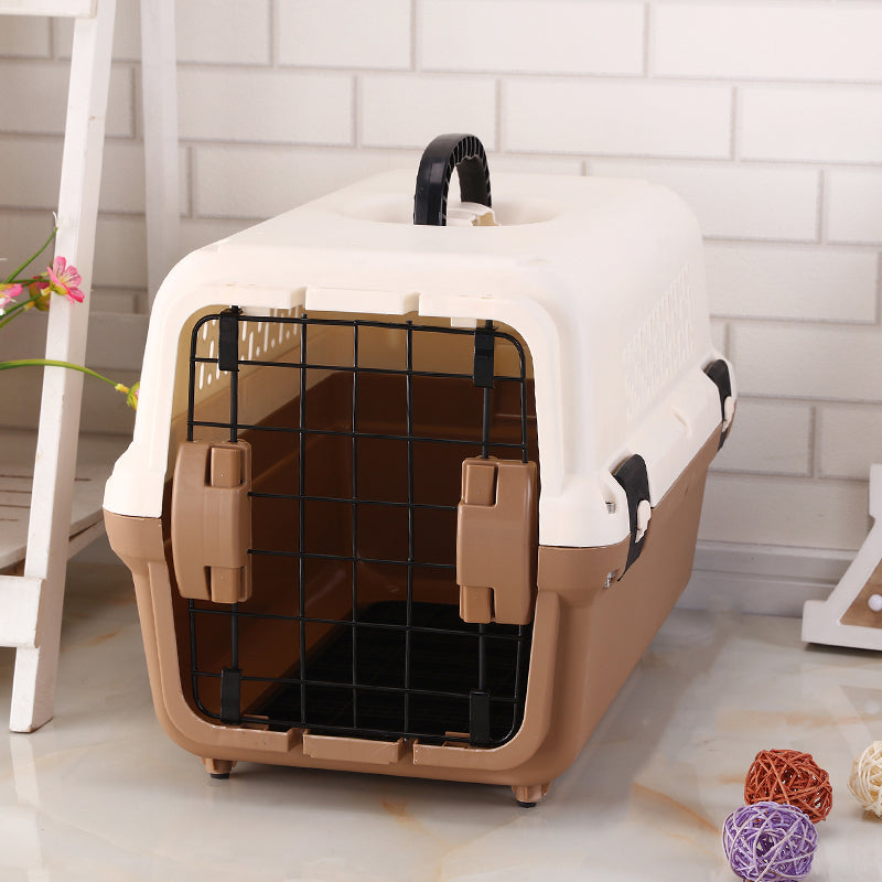 Portable Pet Travel Carrier with Tray