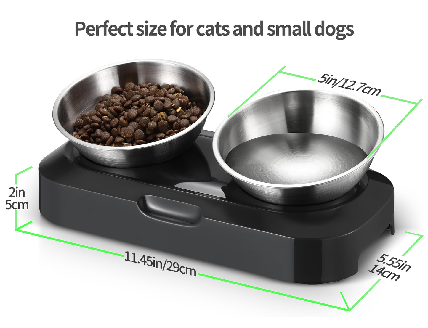 Stainless Steel Anti-Skid Pet Bowls