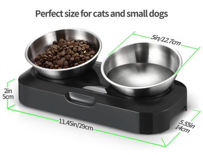 Stainless Steel Anti-Skid Pet Bowls