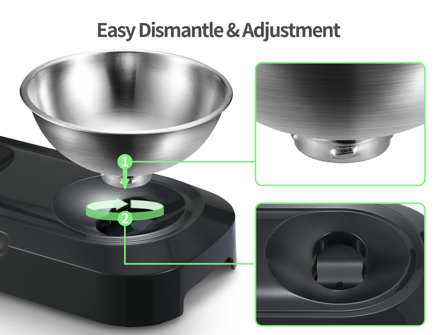 Stainless Steel Anti-Skid Pet Bowls