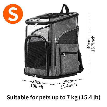 Breathable Pet Backpack Carrier