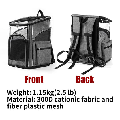 Breathable Pet Backpack Carrier