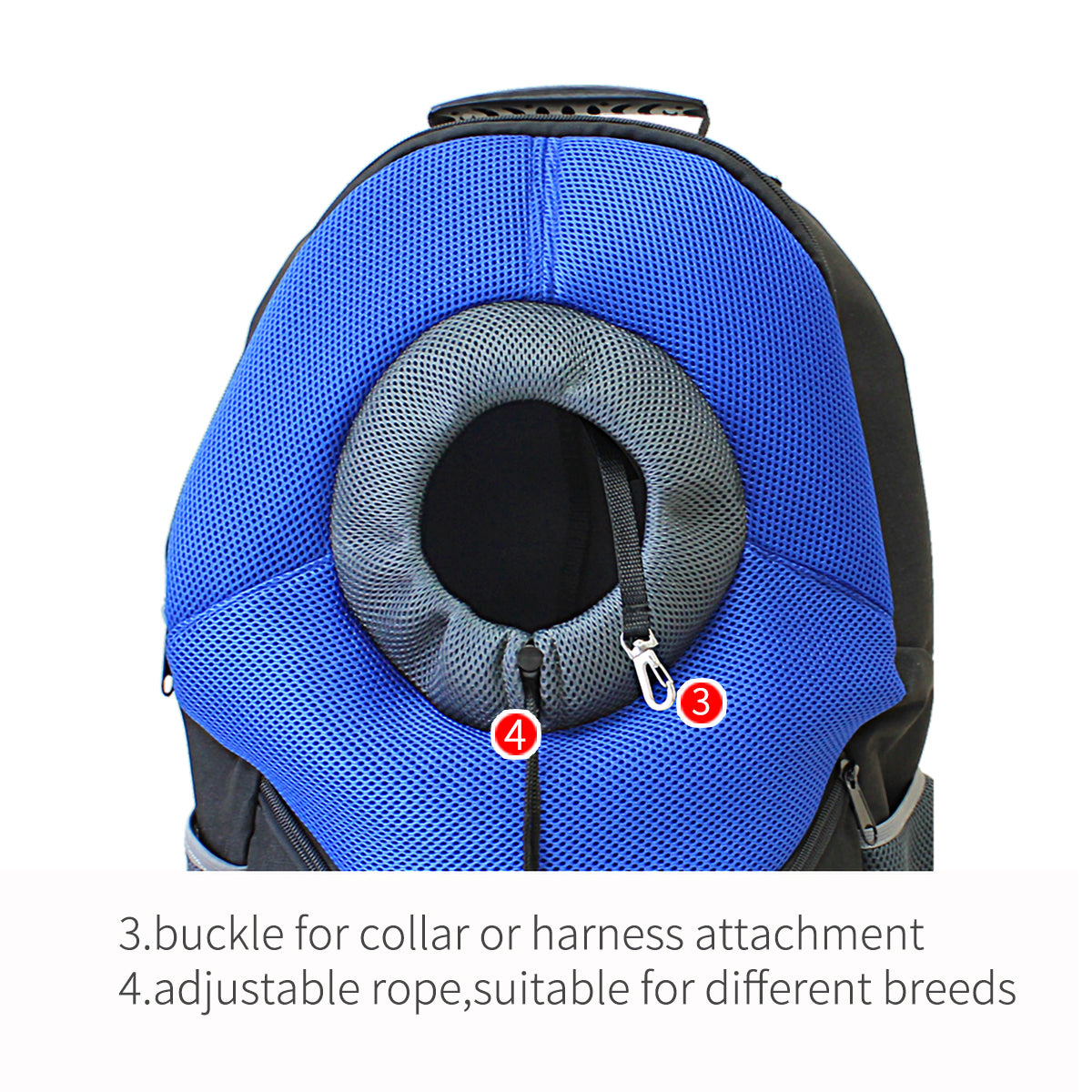 Head-Out Design Pet Carrier Backpack