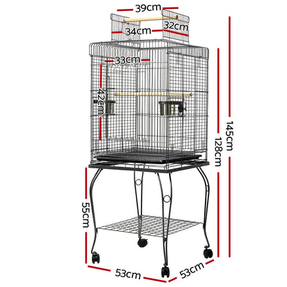 Bird Cage with Perch V1