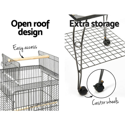 Bird Cage with Perch V1