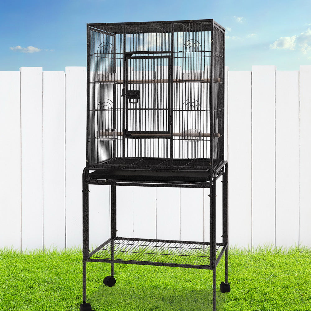 Large Bird Cage with Stand for Travel