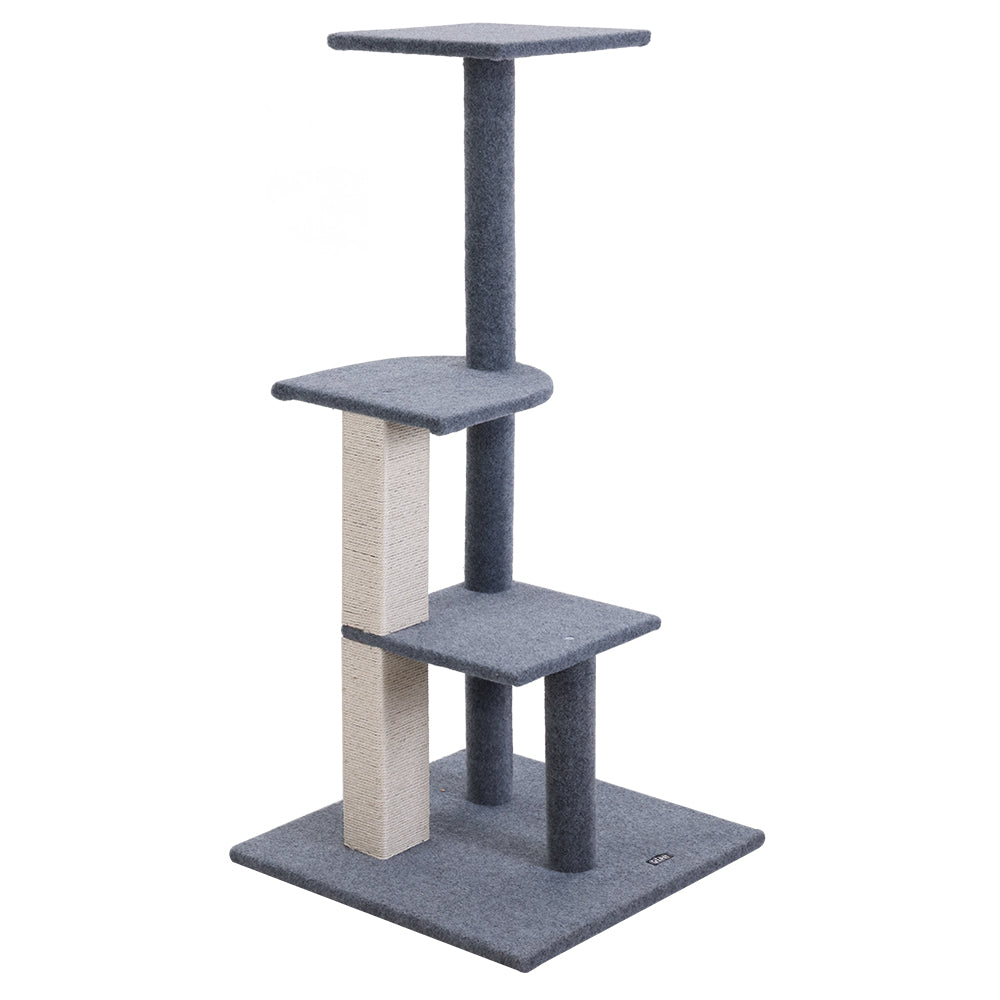 Cat Tree with Scratching Posts, Condo & Steps