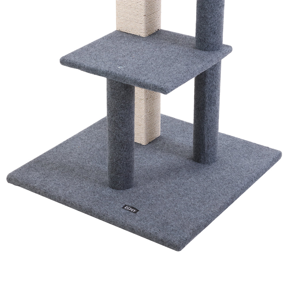 Cat Tree with Scratching Posts, Condo & Steps