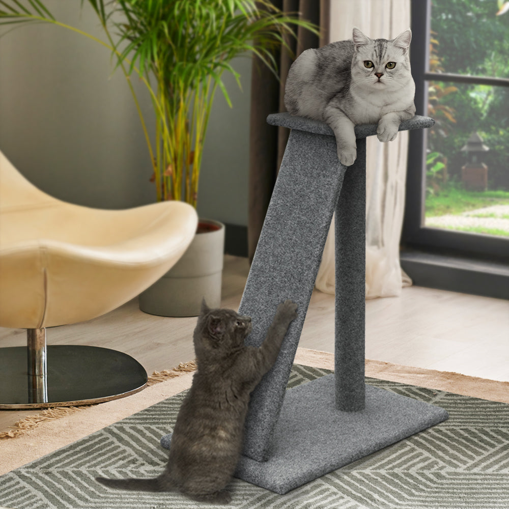 Cat Tree with Scratcher, Condo & Slide