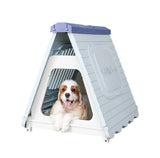 New Blue Small Foldable Dog House