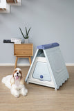 New Blue Small Foldable Dog House
