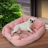 PaWz Pet Bed 2 Way Use Dog Cat Soft Warm Calming Mat Sleeping Kennel Sofa